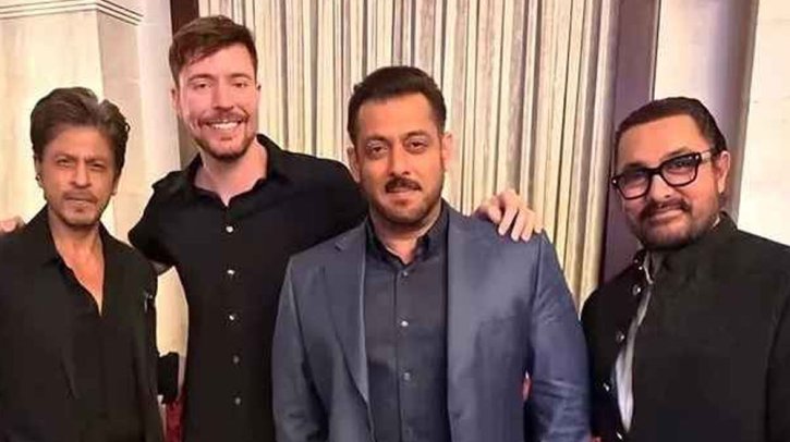 ইউটিউবার মিস্টারবিস্টের সঙ্গে বলিউডের তিন খান, কী ঘটল সৌদিতে?